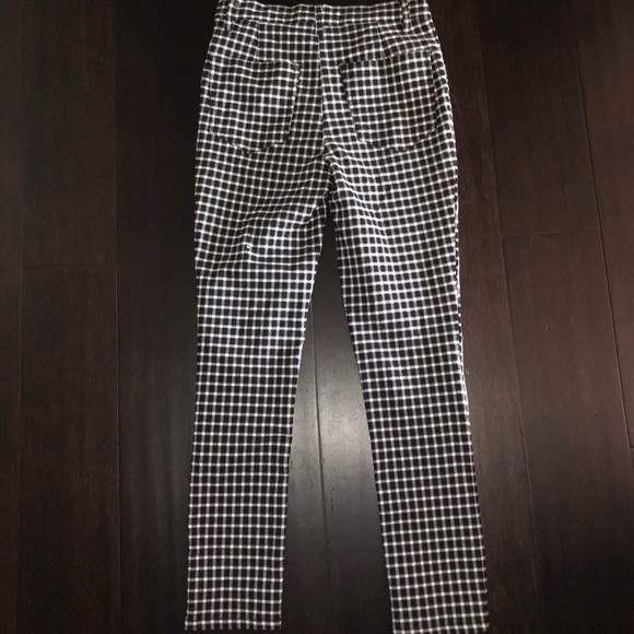 Black & White UO Checkered Pants - Picture 2 of 4